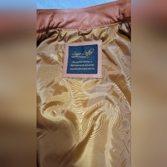 Men's leather jacket - Picture 2 of 7